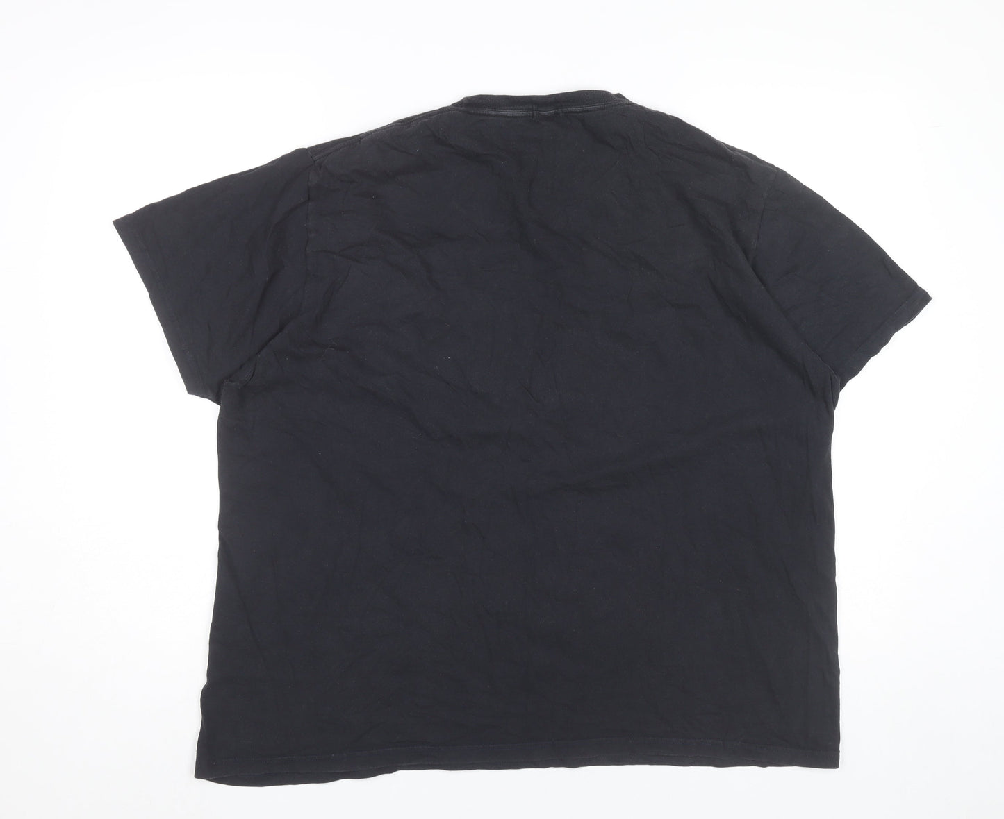 Paul Smith Men's Black XL Graphic Retro Train T-Shirt