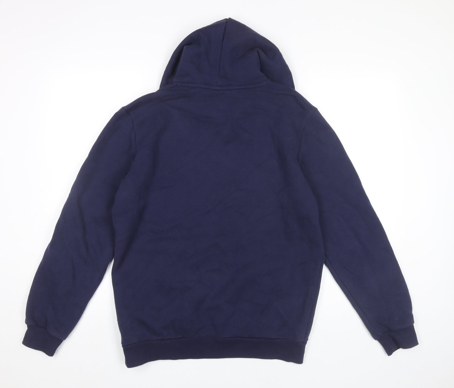 Mens UK Size S PUMA Blue Pullover Hoodie