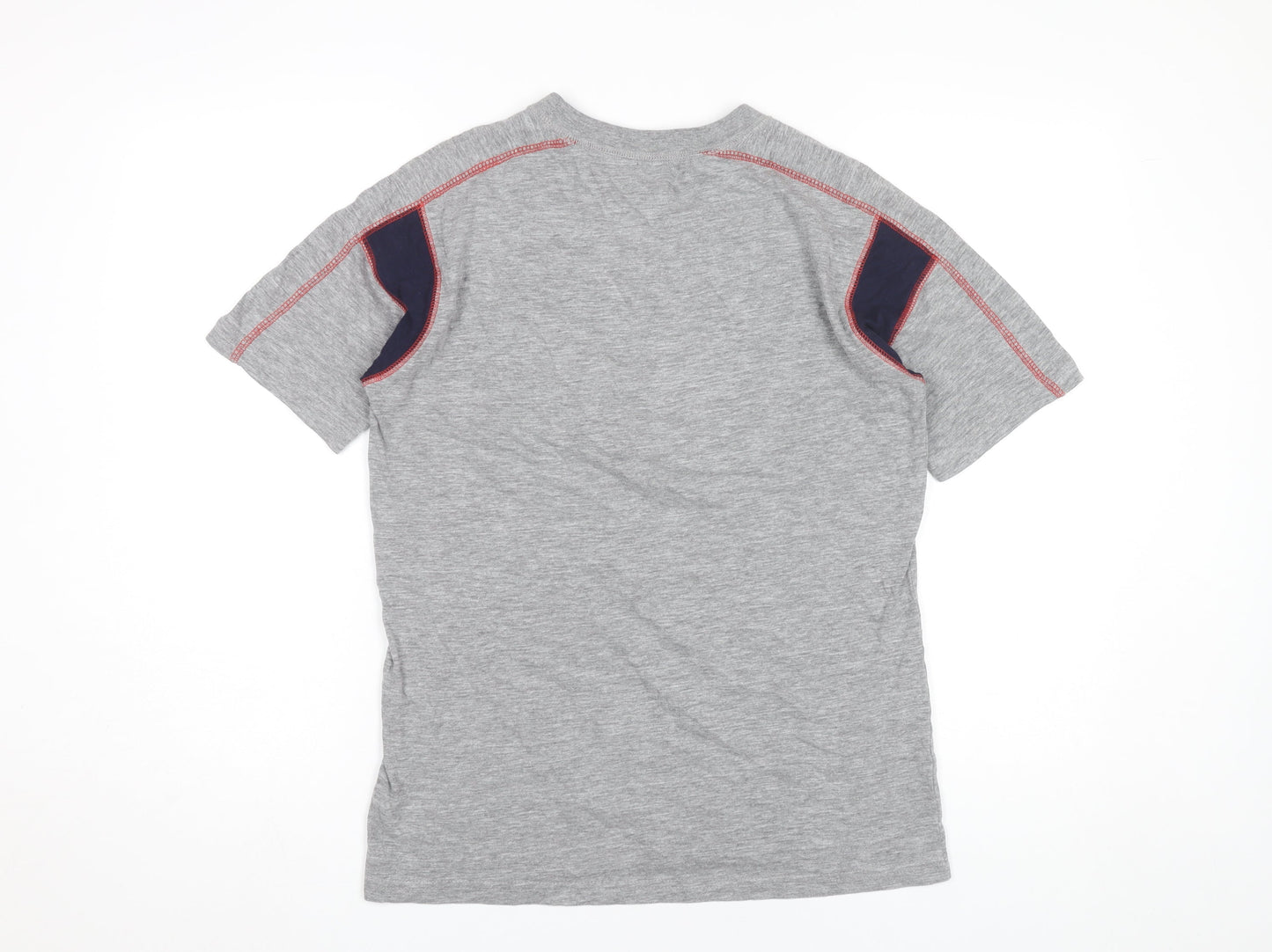 Majestic Men’s Grey Red Sox Baseball Graphic T-Shirt L