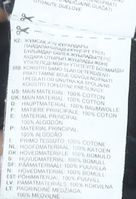 Reebok Men's Black Short Sleeve Crew Neck Cotton Sports T-Shirt L