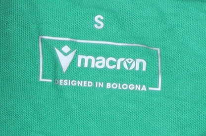 Macron Men's Green Welsh Varsity 2024 Sports Graphic T-Shirt Size S