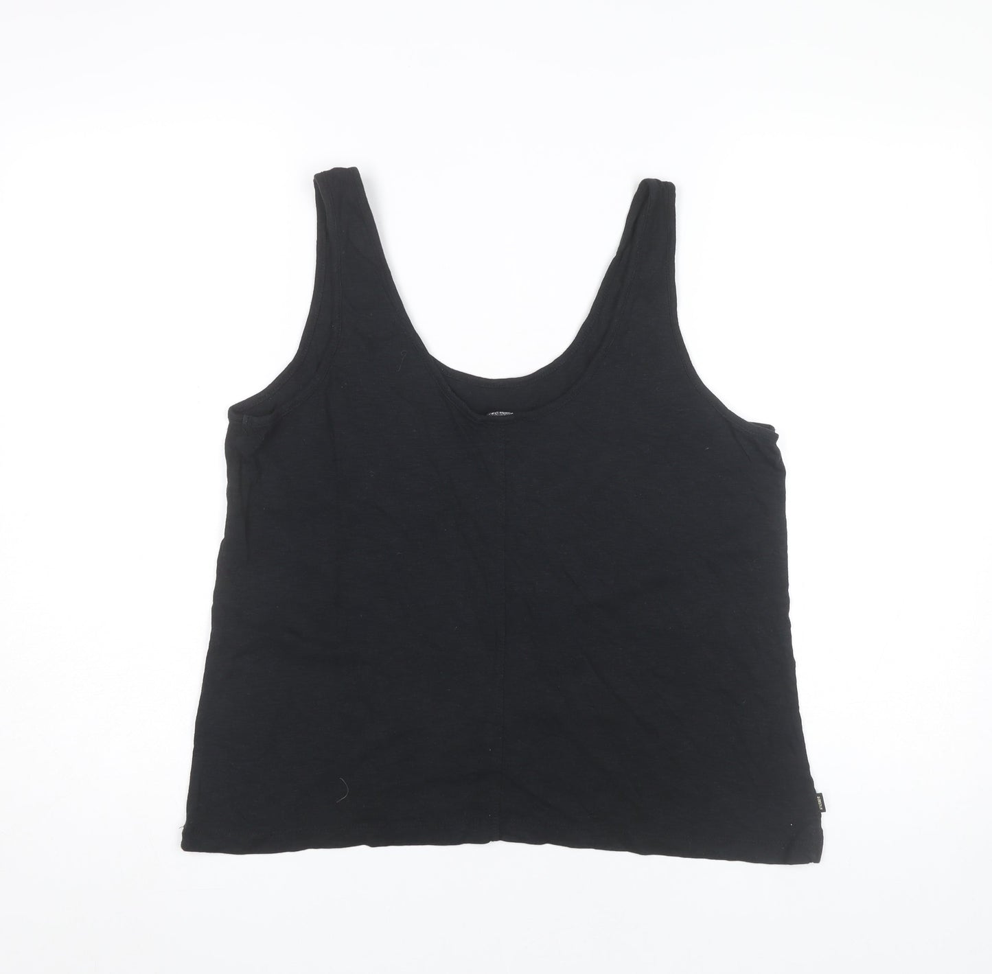 Womens UK Size 12 Superdry Black Basic Tank