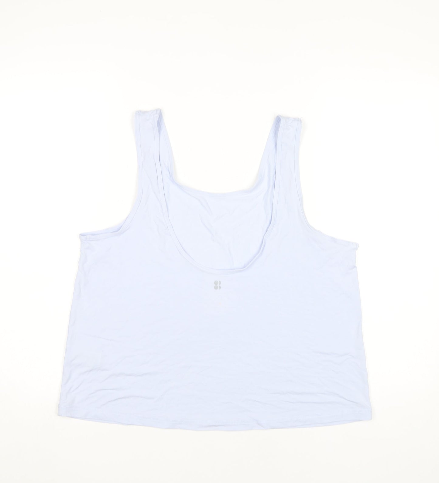 Sweaty Betty Women’s Blue Modal Tank Top M Relaxed Fit Yoga Vest