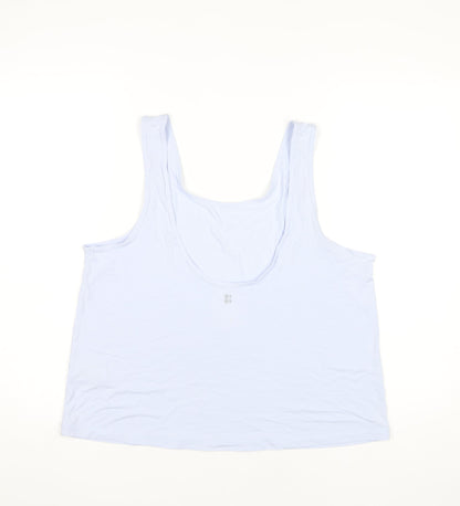 Sweaty Betty Women’s Blue Modal Tank Top M Relaxed Fit Yoga Vest