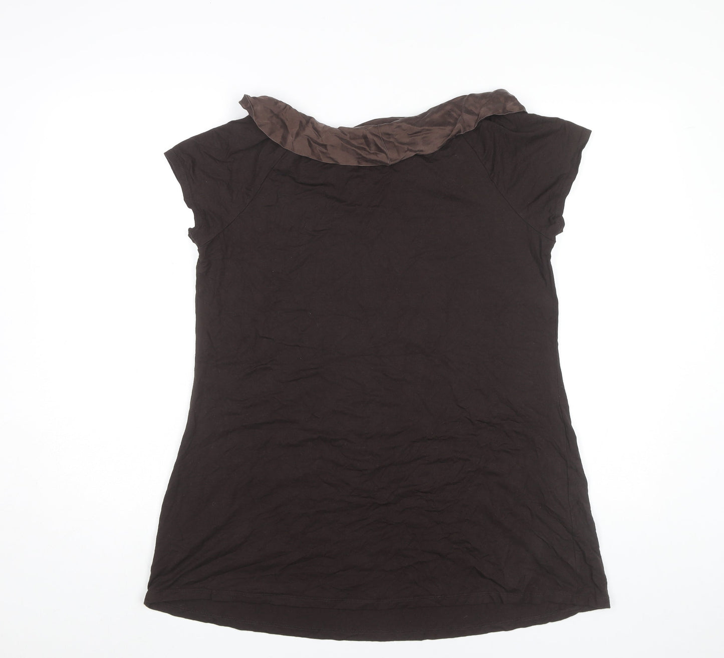 Womens UK Size 14 NEXT Brown Tunic Blouse