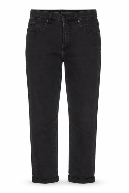 RE: Women’s Black Straight High Rise Stretch Jeans Size 8 Regular