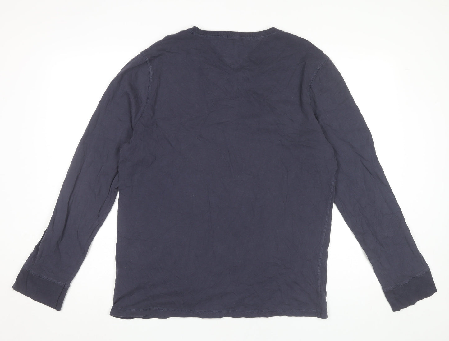 Mens UK Size L Hilfiger Denim Blue  T-Shirt