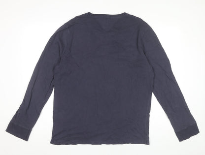 Mens UK Size L Hilfiger Denim Blue  T-Shirt
