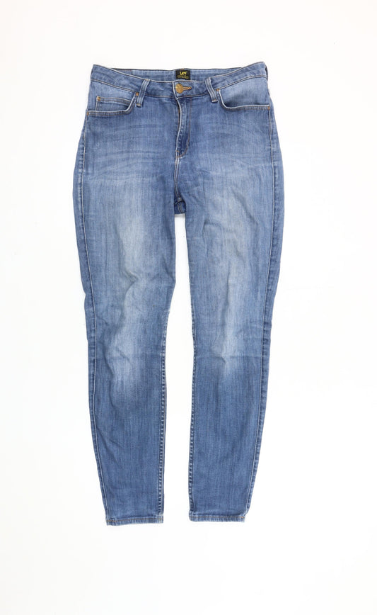 Lee Scarlett High Women’s Blue Skinny Jeans W30 L31 Slim Fit