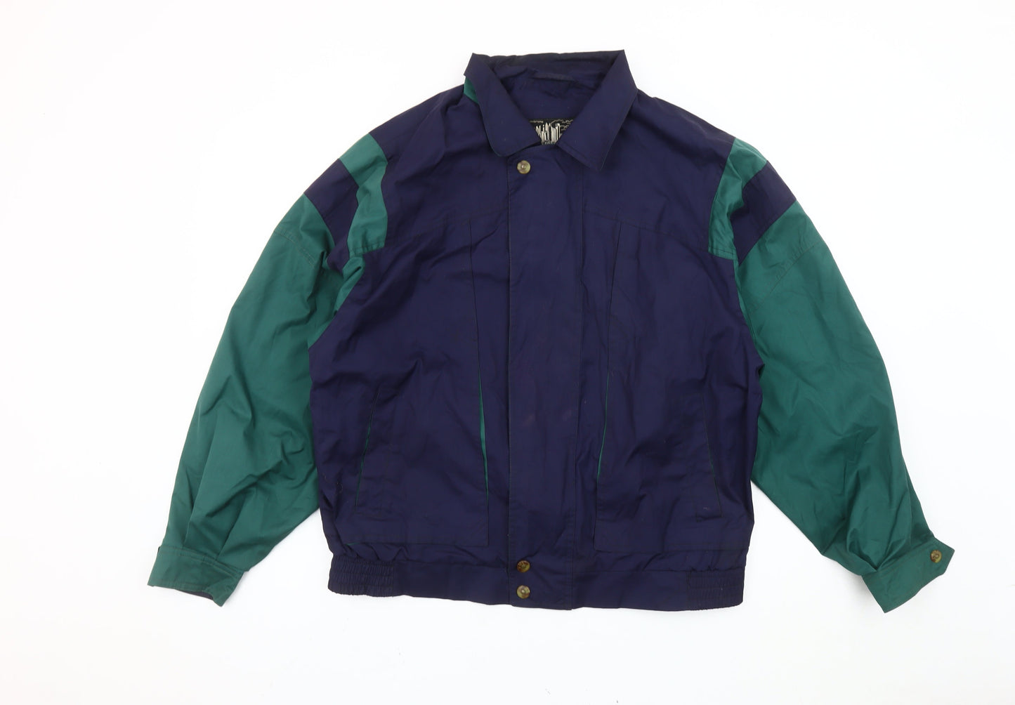 Mens UK Size M City Dream Multicoloured Bomber Jacket