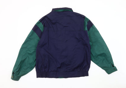 Mens UK Size M City Dream Multicoloured Bomber Jacket