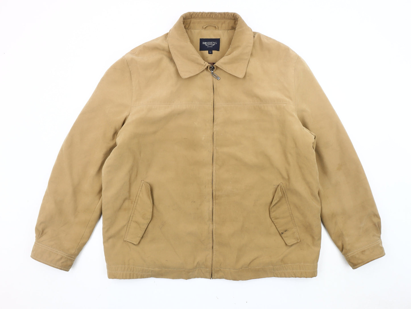 Mens UK Size L Bosideng Beige Basic Jacket