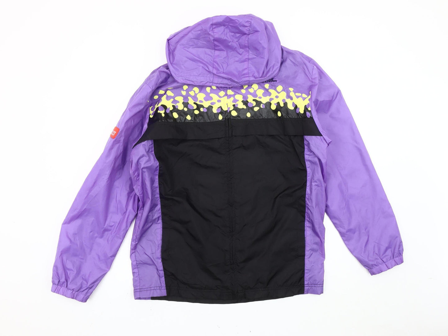 Mens UK Size S Manchester 2002 Commonwealth Games Multicoloured Windbreaker Coat