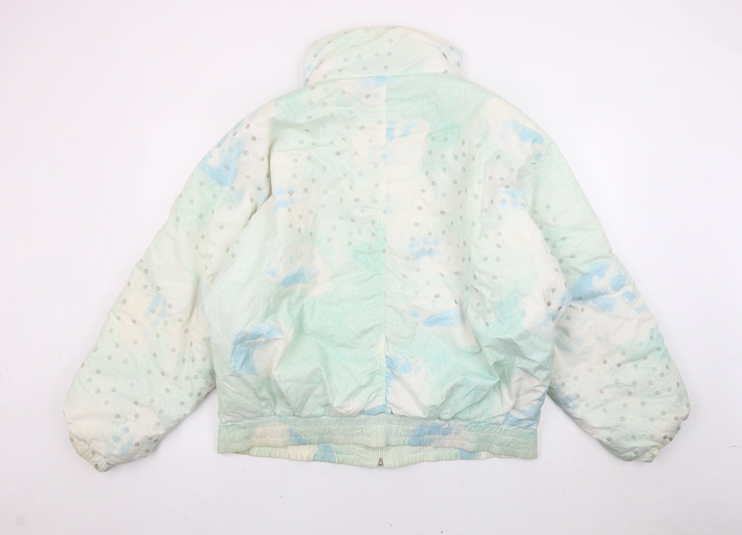 Luhkka Womens Multicoloured Size 12 Retro Polka Dot Puffer Jacket