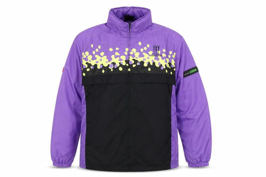 Mens UK Size L George Multicoloured Windbreaker Coat