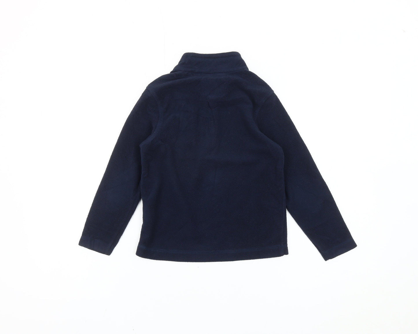 Regatta Boys Blue 5-6 Yrs Fleece 1/4 Zip Sweatshirt Outdoor Hiking Top