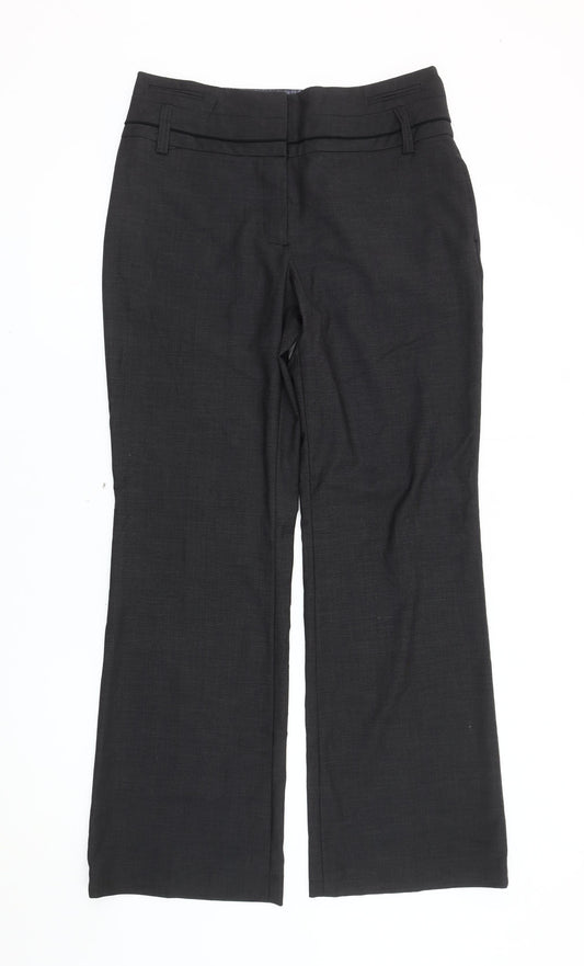 Next Women’s Black Straight Leg Dress Pants Size 12R Workwear