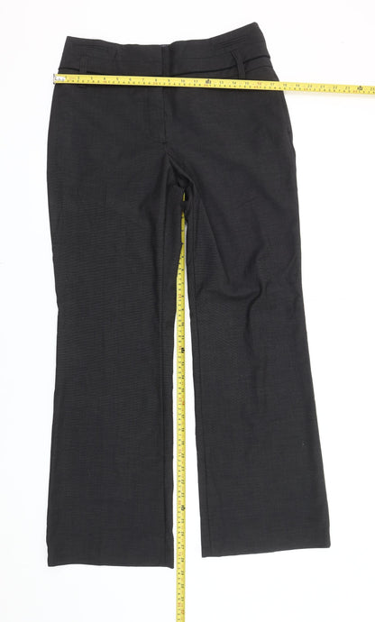 Next Women’s Black Straight Leg Dress Pants Size 12R Workwear
