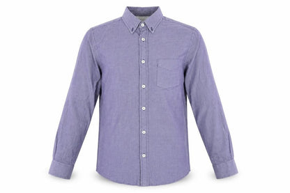Ben Sherman Men’s Purple Button-Down Shirt Size S Cotton Long Sleeve