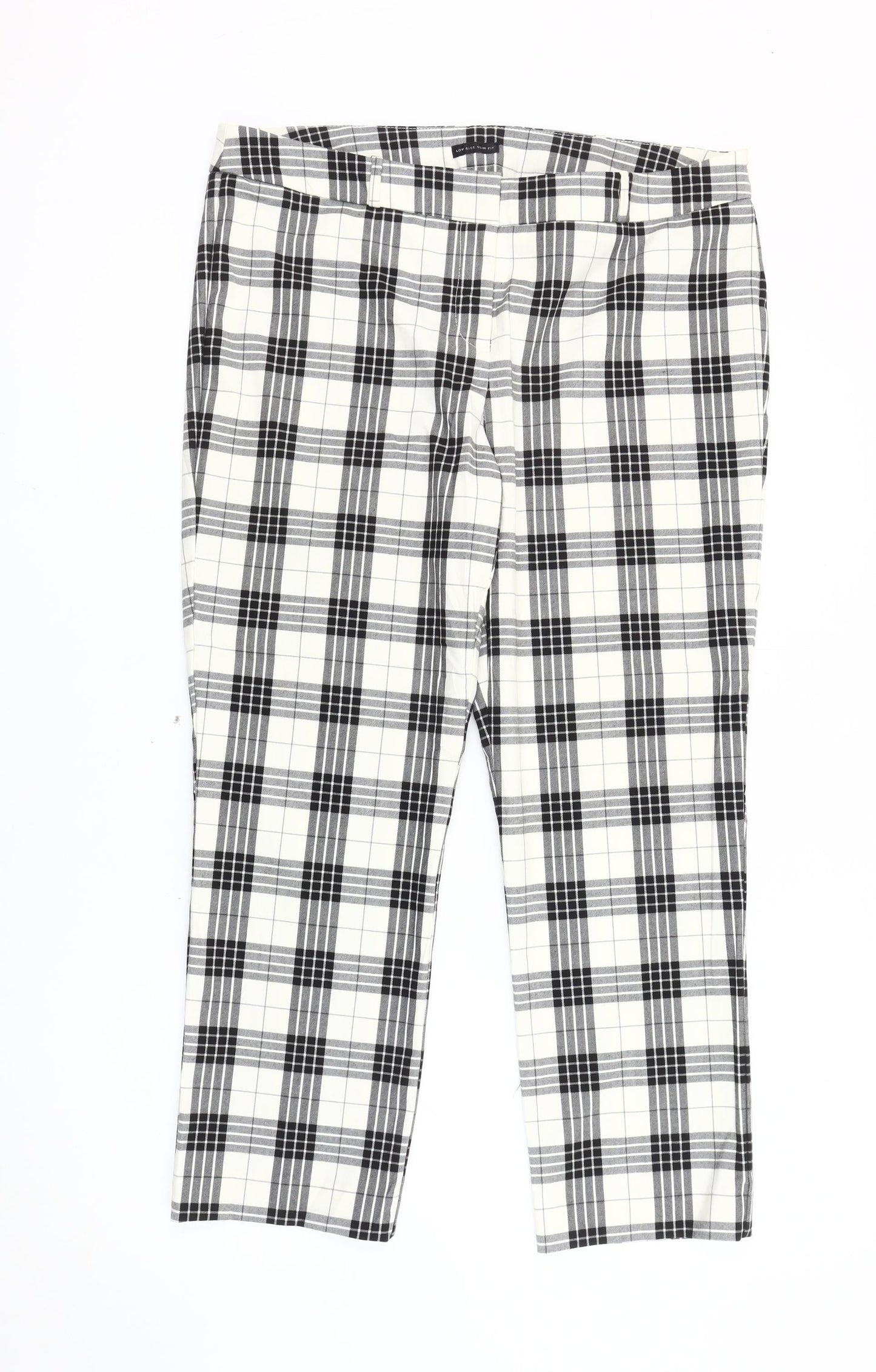Womens UK Size 14 Worthington Slim Fit Chino Multicoloured Trousers