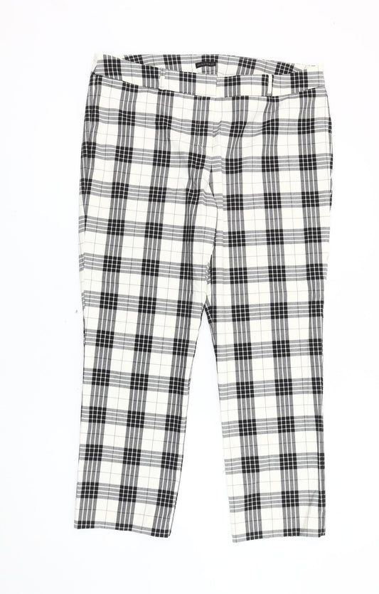 Womens UK Size 14 Worthington Slim Fit Chino Multicoloured Trousers