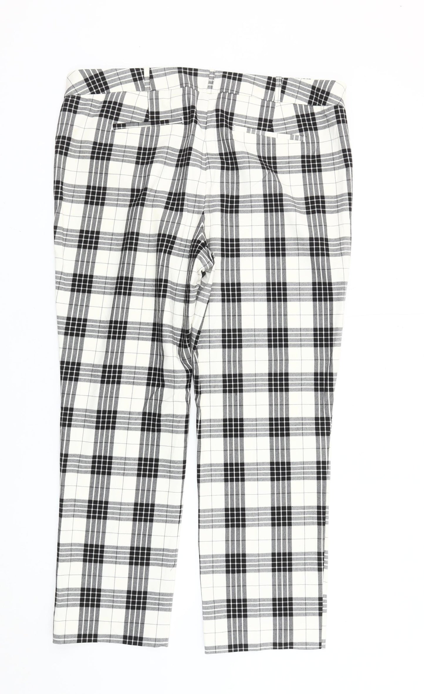 Womens UK Size 14 Worthington Slim Fit Chino Multicoloured Trousers