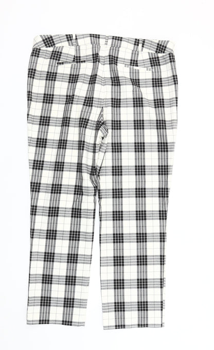 Womens UK Size 14 Worthington Slim Fit Chino Multicoloured Trousers