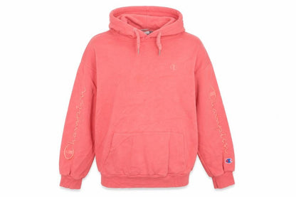Womens UK Size M Champion Pink Pullover Hoodie