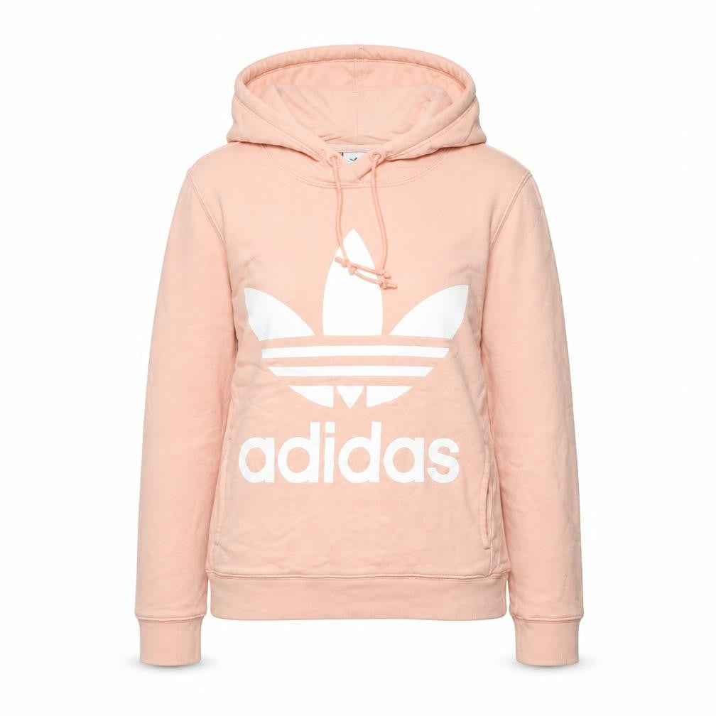 Womens UK Size 6 adidas Pink Pullover Hoodie