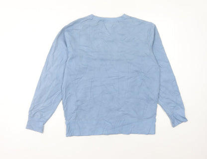 Champion Women’s Blue Sweatshirt Size 12 Regular Fit Logo Pullover