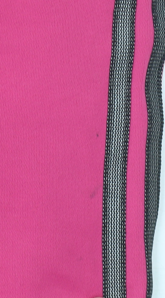 Adidas Womens Pink Sweatshirt Size 14 Logo Pullover Climalite