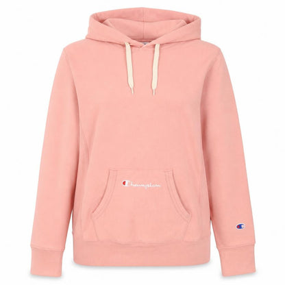 Womens UK Size 10 Champion Pink Pullover Hoodie