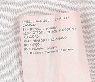 Puma Womens Red Pink Hooded Pullover Hoodie UK 10 Cotton Blend