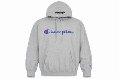 Womens UK Size 14 Champion Grey Pullover Hoodie