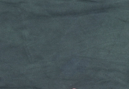 Nike Womens Green Cotton Sweatshirt UK 10 Regular Fit Crew Neck