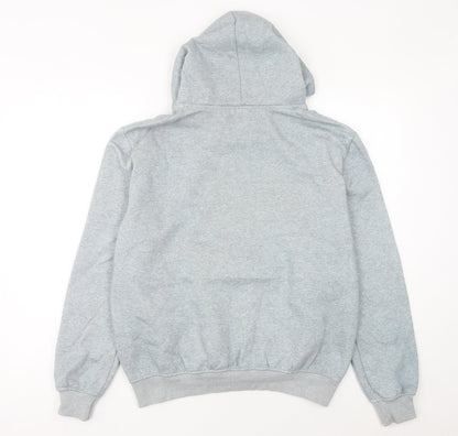 Champion Grey Pullover Hoodie Unisex Adults Size L Logo Sportswear