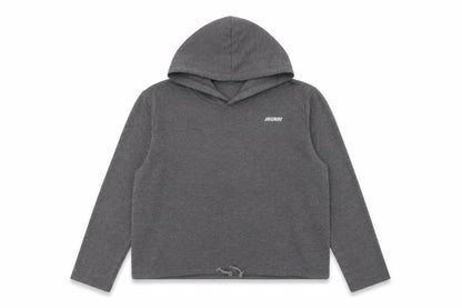 Skechers Womens Grey Hoodie Size 12 UK Pullover Long Sleeve
