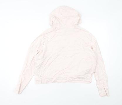 Puma Womens Pink Hoodie UK 10 Pullover Logo Sportswear