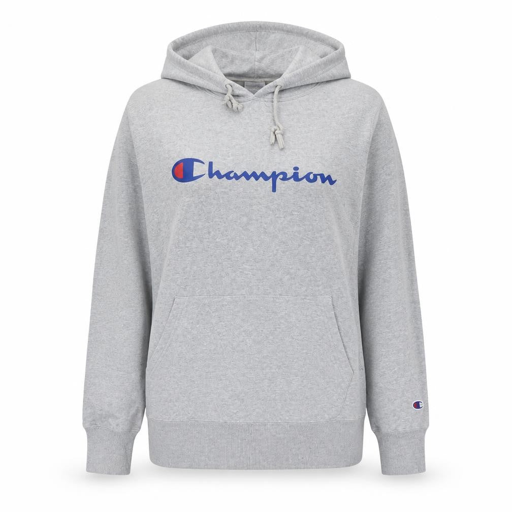 Womens UK Size 14 Champion Grey Pullover Hoodie