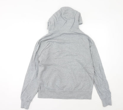 Champion Womens Grey Hoodie Size 14 Pullover Logo Sportswear