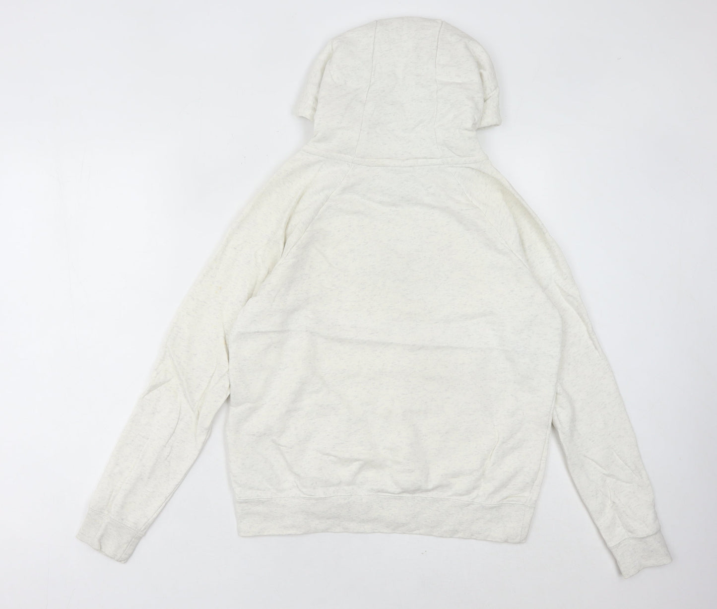 Nike Womens Ivory Pullover Hoodie Size 8 Regular Fit with Logo