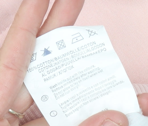 Champion Women’s Pink Pullover Hoodie Medium Cotton Logo Casual