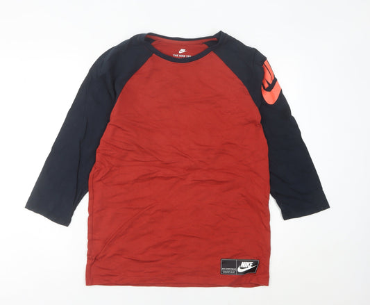 Womens UK Size 10 Nike Multicoloured Basic T-Shirt