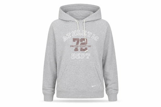 Womens UK Size 10 Nike Grey Pullover Hoodie
