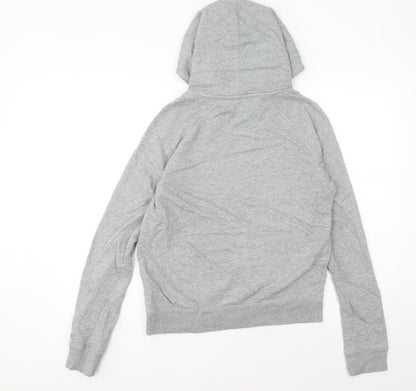 Nike Women’s Grey Hoodie Size 10 Athletic Dept Graphic Pullover