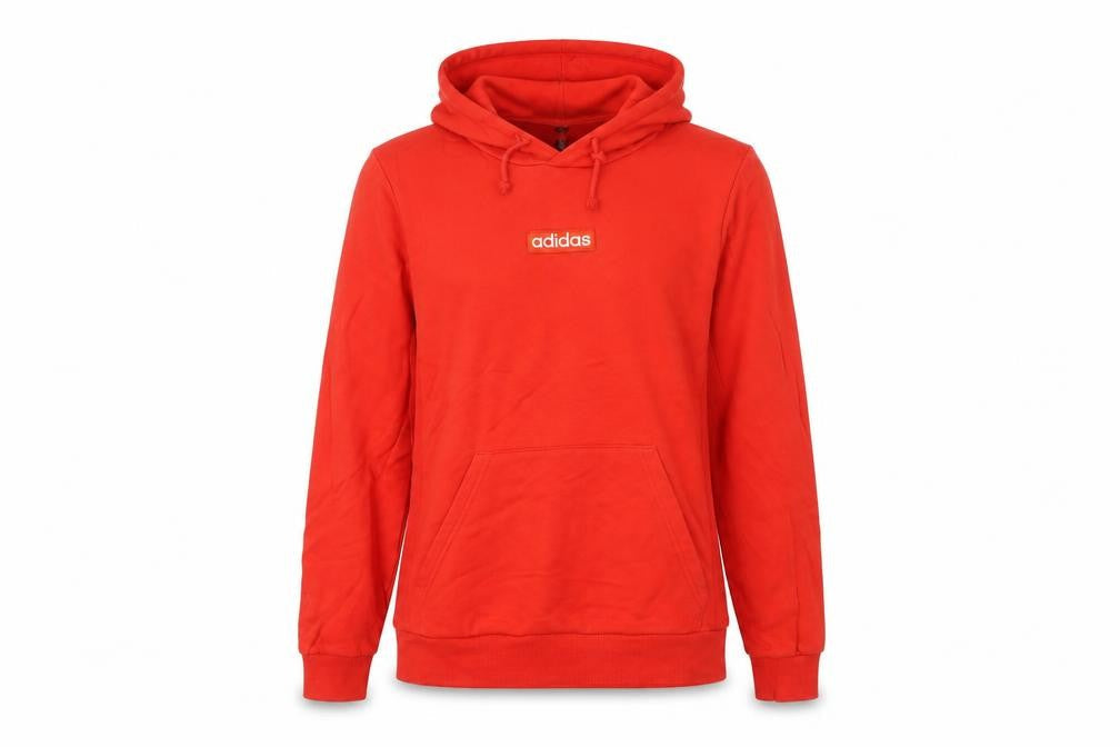 Womens UK Size 14 adidas Red Pullover Hoodie