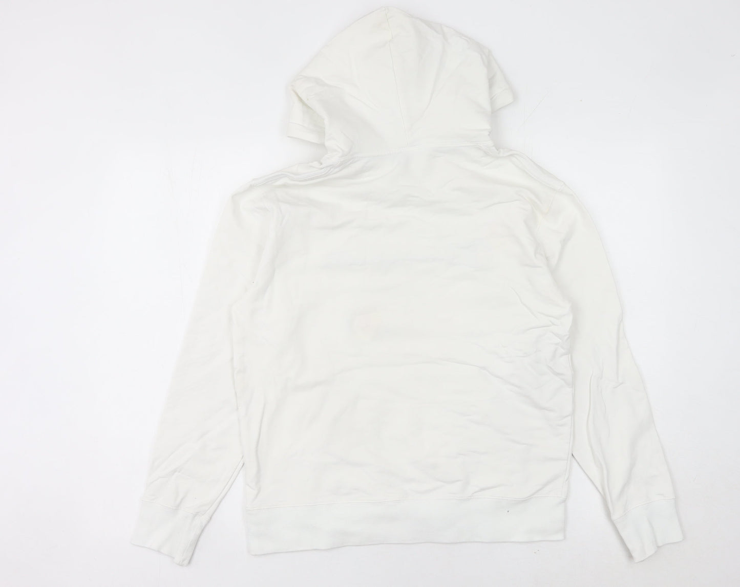 Champion Women's White Pullover Hoodie Medium Logo Sportswear