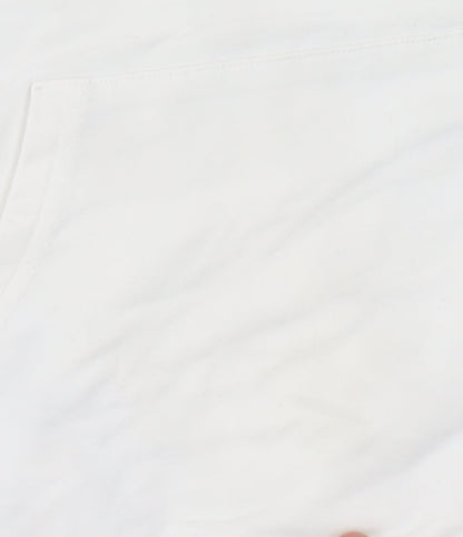 Champion Women's White Pullover Hoodie Medium Logo Sportswear