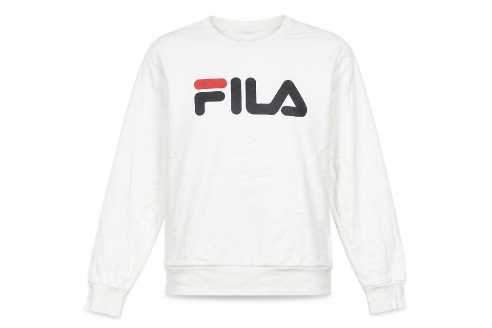 Womens UK Size 10 FILA White Pullover Sweatshirt