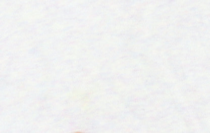 Adidas Womens Lilac Cropped Hoodie Sweatshirt UK 8 Cotton Blend